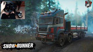 The Atom | SnowRunner | Thrustmaster TX Steering Wheel Gameplay