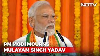 PM Modi Mourns Mulayam Singh Yadav