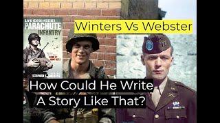 Richard Winters and Robert Brewer on David Webster's Book And War Time Antics - Band of Brothers