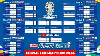 CATAT! Jadwal Lengkap Piala Eropa 2024 Live RCTI - Fase Grup UEFA EURO 2024