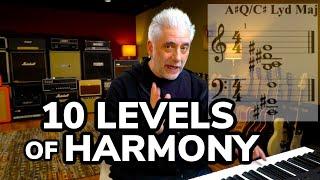 THE 10 LEVELS OF HARMONY (that you can use)