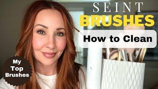 Seint Brushes: How to Clean ANY Makeup Brush for Longevity