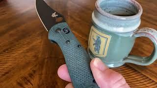 Benchmade Custom Shop Griptilian in M4 Over Coffee Knife Review