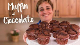 CHOCOLATE MUFFINS Easy Recipe by Benedetta - Chocolate Muffins Easy recipe