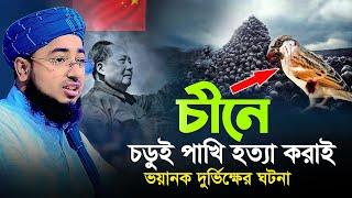 চীনে চড়ুই পাখি হ*ত্যা করাই ভয়ানক দু\র্ভি\ক্ষে`র ঘটনা | mufti jahirul islam foridi