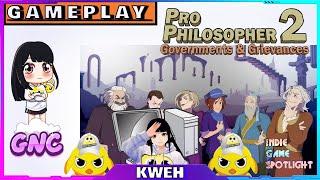 Pro Philosopher 2: Governments & Grievances | GAMEPLAY | PC | Indie Game Spotlight