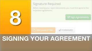 Signing Your Agreement