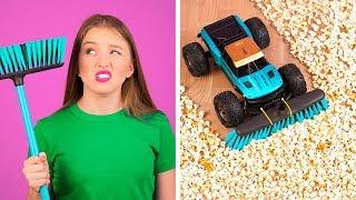 GENIUS HACKS FOR LAZY PEOPLE || Easy Funny Cleaning Hacks And Tricks by 123 GO!