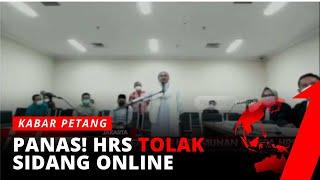 Diminta Hakim Patuh, HRS Bersikeras Tolak Sidang Online "Saya Tunggu Vonisnya" | tvOne