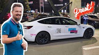 Test real cu Tesla Model 3 Highland: Infrastructura Eldrive România și încărcarea electrică pe drum