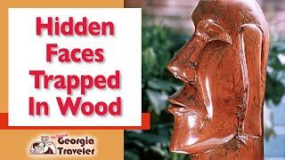 Faces Trapped In Wood Master Carver- The Original Georgia Traveler WSB-TV –  [Good News]