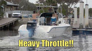 Heavy Throttle!! | Miami Boat Ramps | Boynton Beach | Wavy Boats | Broncos Guru