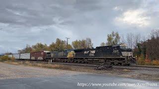 Norfolk Southern Train 11Z, with NS, CSX, and UP Power, at Stuarts Draft