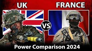 UK vs France  Military Power Comparison 2024  hk data media