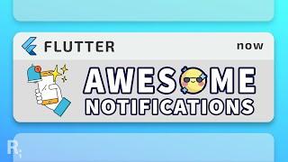 Flutter Awesome Notifications - Create Local Notifications With Ease