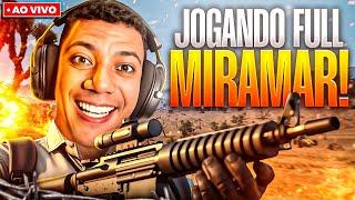 JOGANDO FULL MIRAMAR NO SERVIDOR SA CONTRA STREAMERS DO PUBG MOBILE