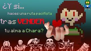 CURIOSIDADES UNDERTALE: ¿Que sucede si haces una ruta pacifista tras venderle tu alma a Chara?