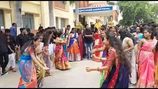 JPNCE EEE - Bathukamma celebrations