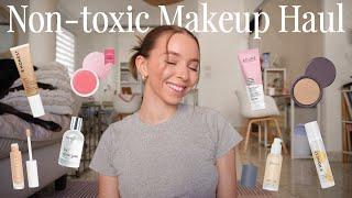 Non-toxic makeup & skincare haul 