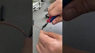 How to solder two wires perfectly together