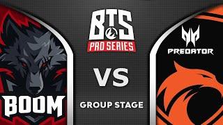 BOOM vs TNC - GROUP STAGE - BTS Pro Series 2022 S12 Highlights Dota 2