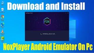 How to download and install Noxplayer Android Emulator on Pc | new method 2023