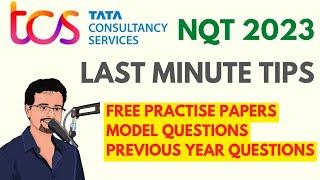 TCS NQT Last Minute Tips || Free Materials || Model Papers || @Frontlinesmedia