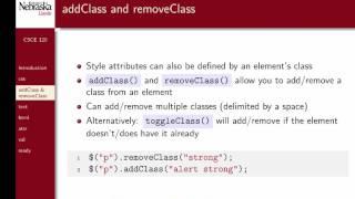 7.2: Common jQuery Functions
