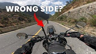 Riding FIRST TIME on WRONG SIDE of Road | Timure to Gyirong