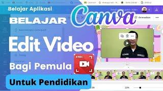 Cara Edit Video dengan Canva | Belajar bagi Pemula