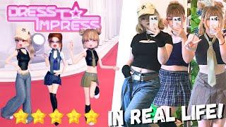 Dress to Impress IN REAL LIFE!! 