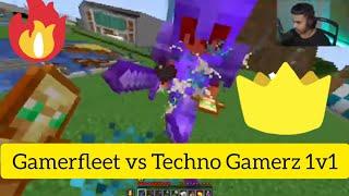 @GamerFleet Vs @UjjwalGamer 1v1 Pvp Gamerfleet Killed Ujjwal With His Crossbow Pvp God