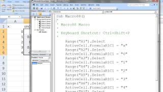 Excel VBA Topic 2.6 - Recording Macros