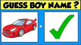 Guess Boy Name from Emoji Challenge | Hindi Paheliyan | Riddles in Hindi | Queddle