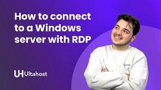 How to connect to a Windows server With RDP