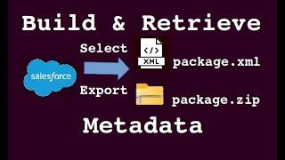 Create package.xml and Retrieve Metadata