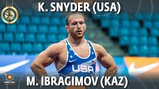 Kyle Snyder (USA) vs Mamed Ibragimov (KAZ) - Final // Zouhaier Sghaier 2022