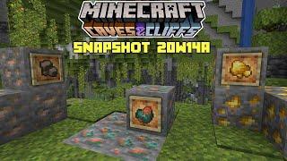 Minecraft: NEW ORES! Raw gold, Iron & Copper - 1.17 Snapshot 21w14a