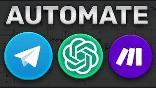 Telegram + ChatGPT + Google Sheets Automation