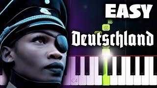 Rammstein - Deutschland - EASY Piano Tutorial