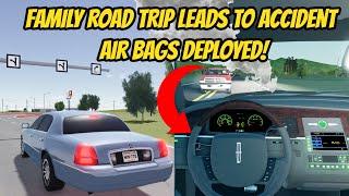 Greenville, Wisc Roblox l Realistic Family Road Trip CRASH Special Roleplay