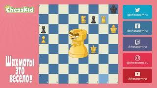  Шахматы для детей на ChessKid - Пат  Как научиться играть в шахматы