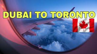 Dubai (DXB) to Toronto (YYZ) || AIR CANADA || 14 HOURS JOURNEY || SAMIRA MOHAMMAD