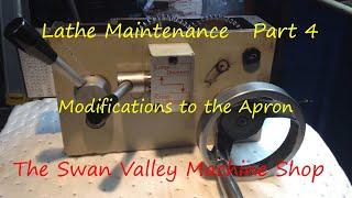 Centre Lathe Maintenance & Modifications  Part 4