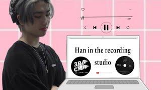 Han in the recording studio  #youtube #youtuber #hanjisung #straykids #viralvideo #subscribe