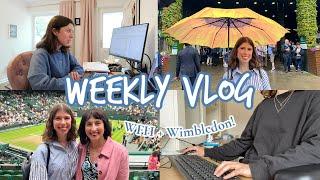 STUDENT ACTUARY VLOG #12 | spreadsheets + Wimbledon