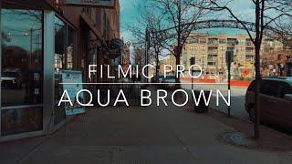 Aqua Brown Coronado LUT ShotCut Free 4K Video editor