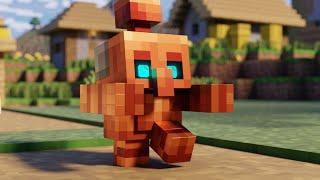 Copper Golem Busts a Move - Minecraft Animation