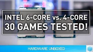 Core i7-7800X vs. 7700K, 6 or 4-Cores for Gaming?