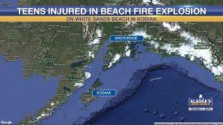 Teenagers in Kodiak injured after explosion on beach